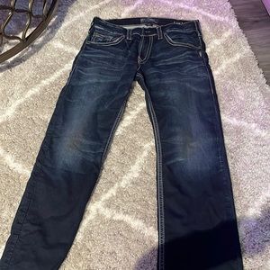 Silver Jeans Men Size 33